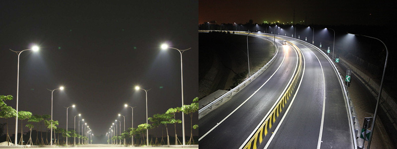 QDLED-LD011大功率模组LED路灯头城市道路照明案例