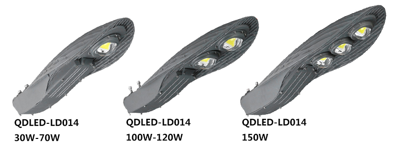 QDLED-LD014网球拍集成LED路灯头系列灯体图片实物拍照