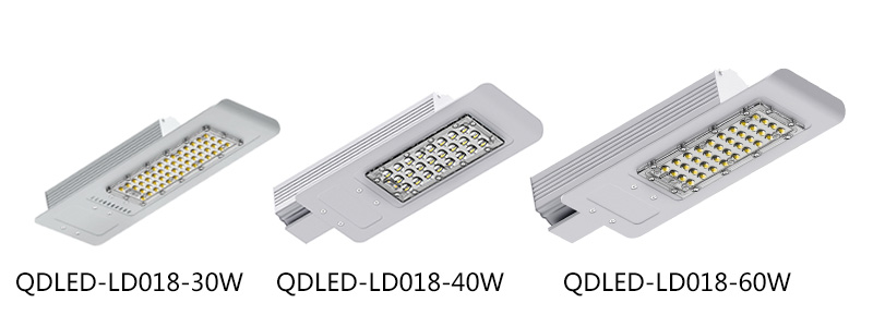 超薄铝贴片LED路灯30W-60W系列款式图片展示