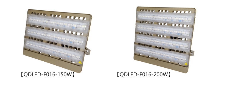 (QDLED-F016)新款超薄压铸铝贴片LED泛光灯系列图片2