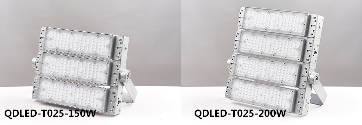 (QDLED-T025)新款压铸铝模组式LED投光灯150W-200W